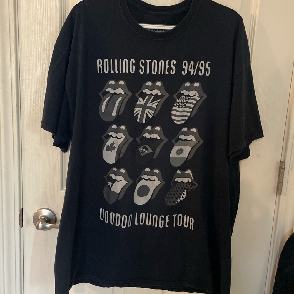Rolling Stones VooDoo Lounge Tour 94/95  Retro Bravado Concert T-Shirt Size XXL